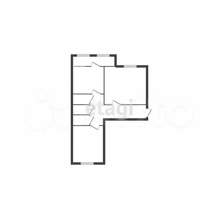 1-к. квартира, 45 м, 8/9 эт. - Фото 0