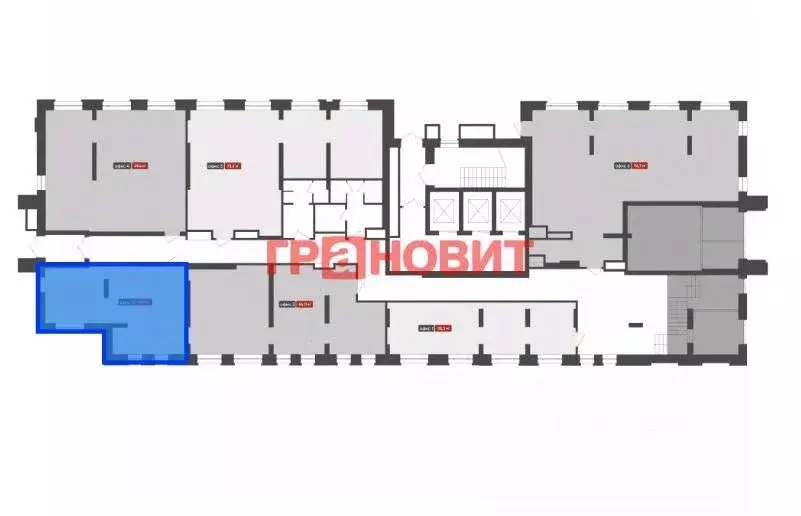Офис в Новосибирская область, Новосибирск Промышленная ул., 7 (42 м) - Фото 1