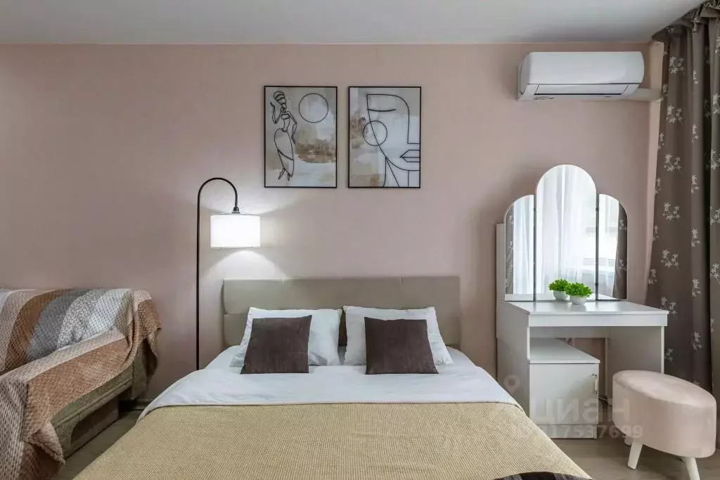 1-к кв. Татарстан, Казань ул. Аметьевская магистраль, 6 (34.0 м) - Фото 2