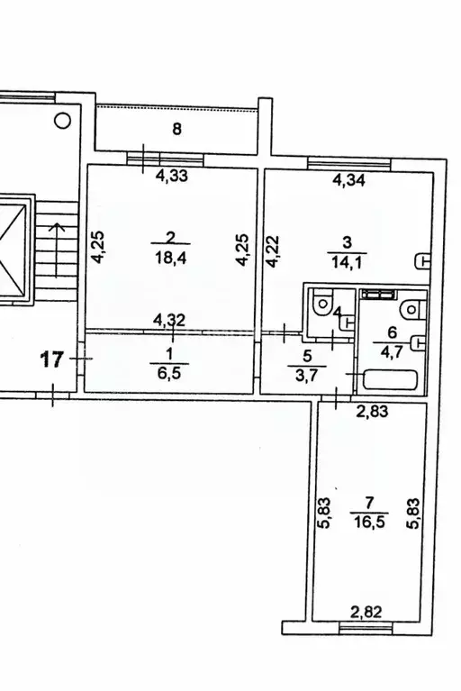 2-к кв. Челябинская область, Челябинск ул. Салавата Юлаева, 32 (65.4 ... - Фото 2