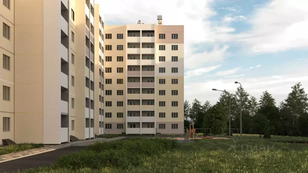 1-к кв. Калужская область, Калуга проезд 3-й Академический, 10 (44.61 ... - Фото 1