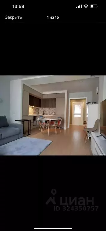 2-к кв. Вологодская область, Череповец Октябрьский просп., 78А (52.0 ... - Фото 2