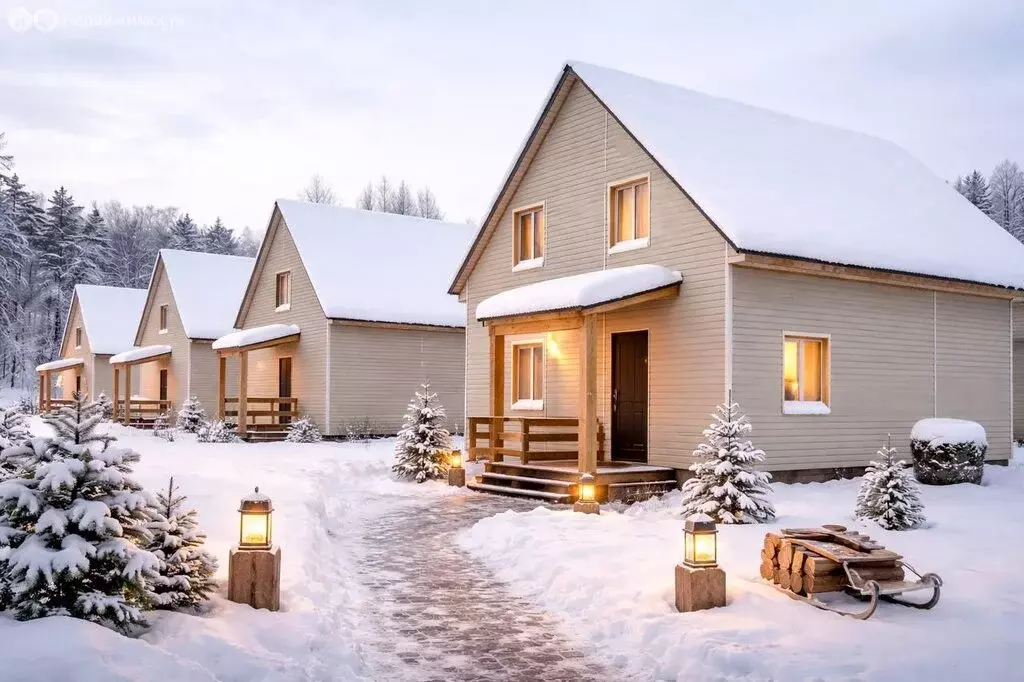 Дом в деревня Кошкино, Берёзовая улица, 16/1 (110 м) - Фото 1