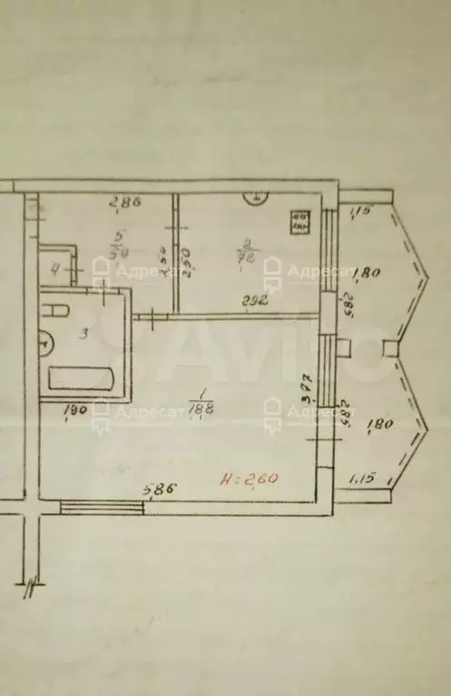 1-к. квартира, 35,9 м, 4/9 эт. - Фото 0