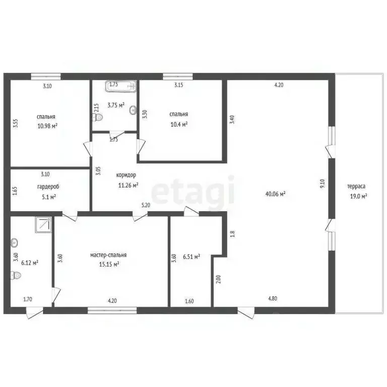 Дом в Севастополь Гранат садоводческое товарищество, 36 (125 м) - Фото 2