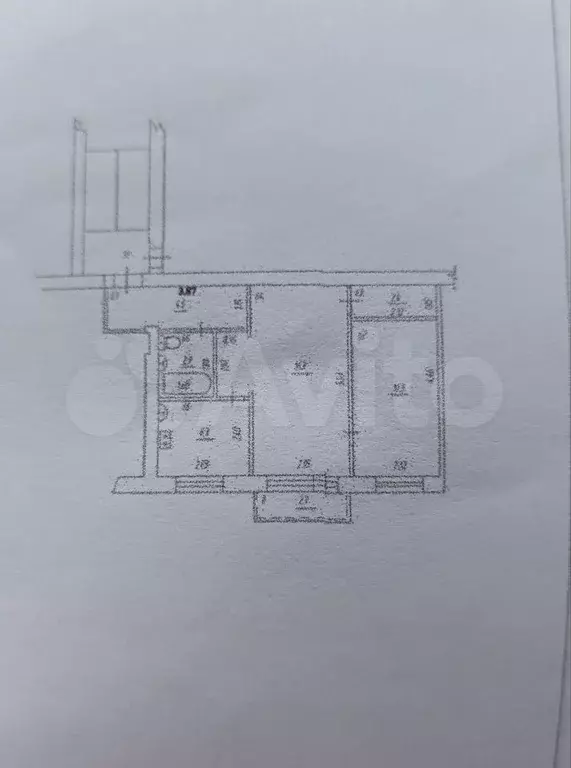 2-к. квартира, 44,7 м, 5/5 эт. - Фото 0
