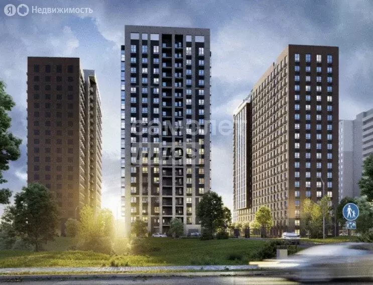 1-комнатная квартира: Нижний Новгород, 2-я Оранжерейная улица, 2 (43 ... - Фото 1