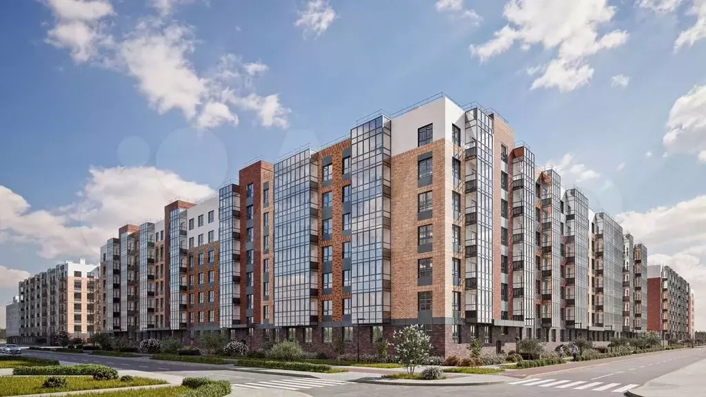 1-к. квартира, 32,6 м, 3/7 эт. - Фото 1