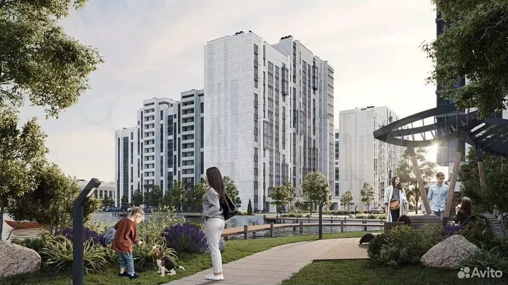 Квартира-студия, 33,6 м, 3/14 эт. - Фото 0