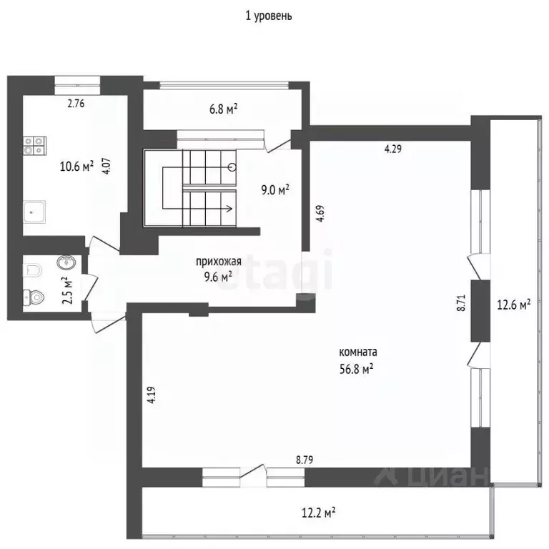 4-к кв. Крым, Ялта ул. Манагарова, 4 (255.0 м) - Фото 2