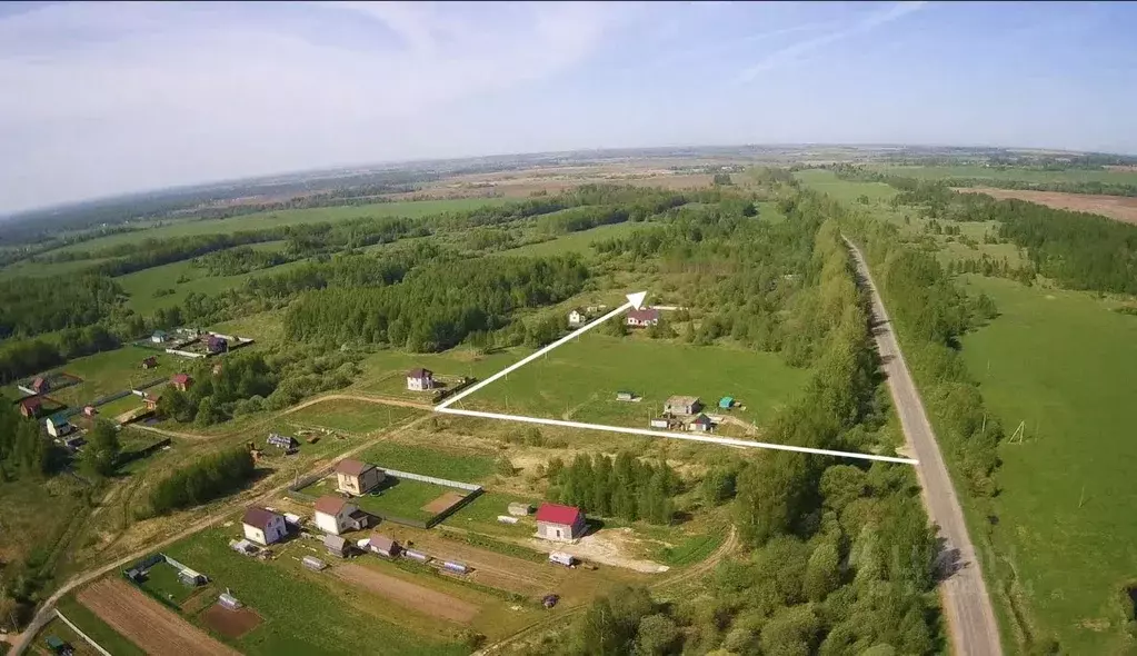 Участок в Ярославская область, Некрасовский муниципальный округ, д. ... - Фото 1