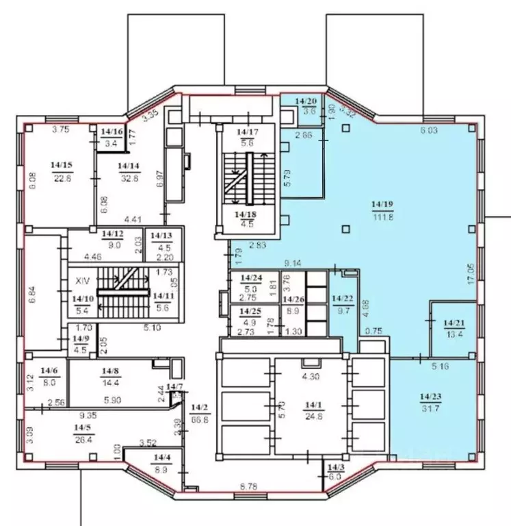 Офис в Москва Русаковская ул., 13 (175 м) - Фото 1