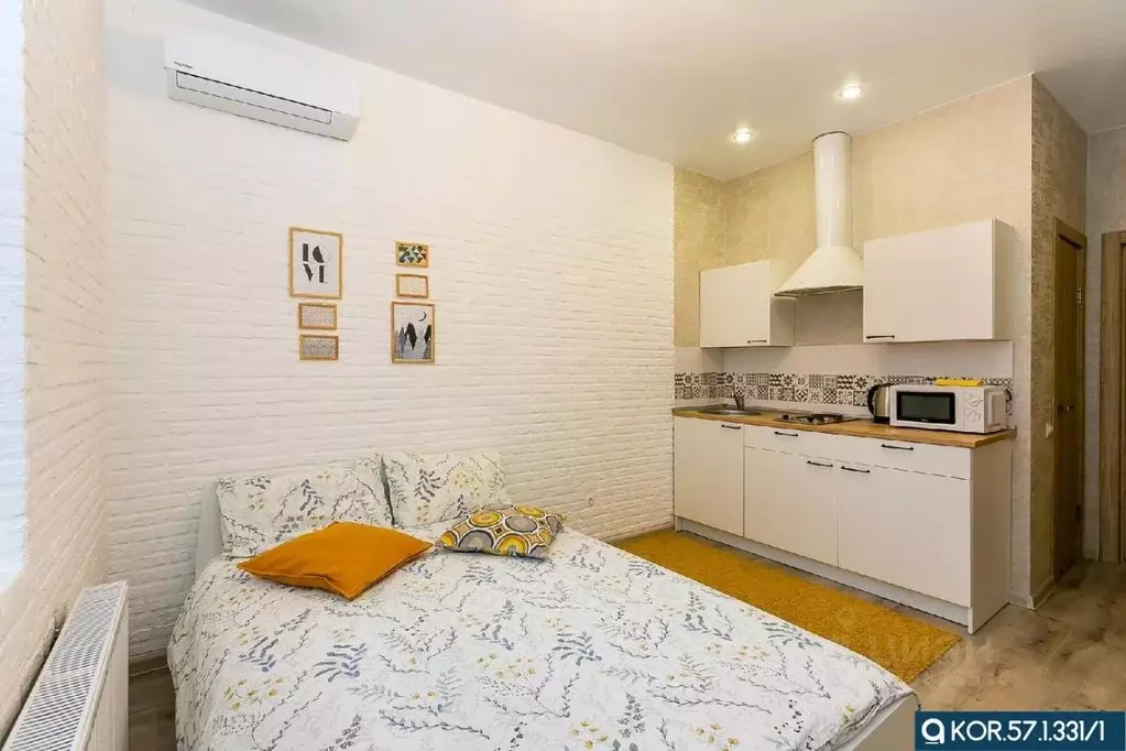 1-к кв. Краснодарский край, Краснодар Кореновская ул., 57к1 (25.0 м) - Фото 1