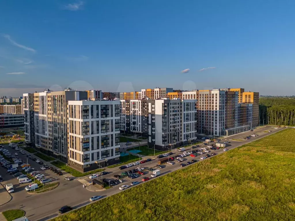 1-к. квартира, 39,3 м, 9/16 эт. - Фото 1