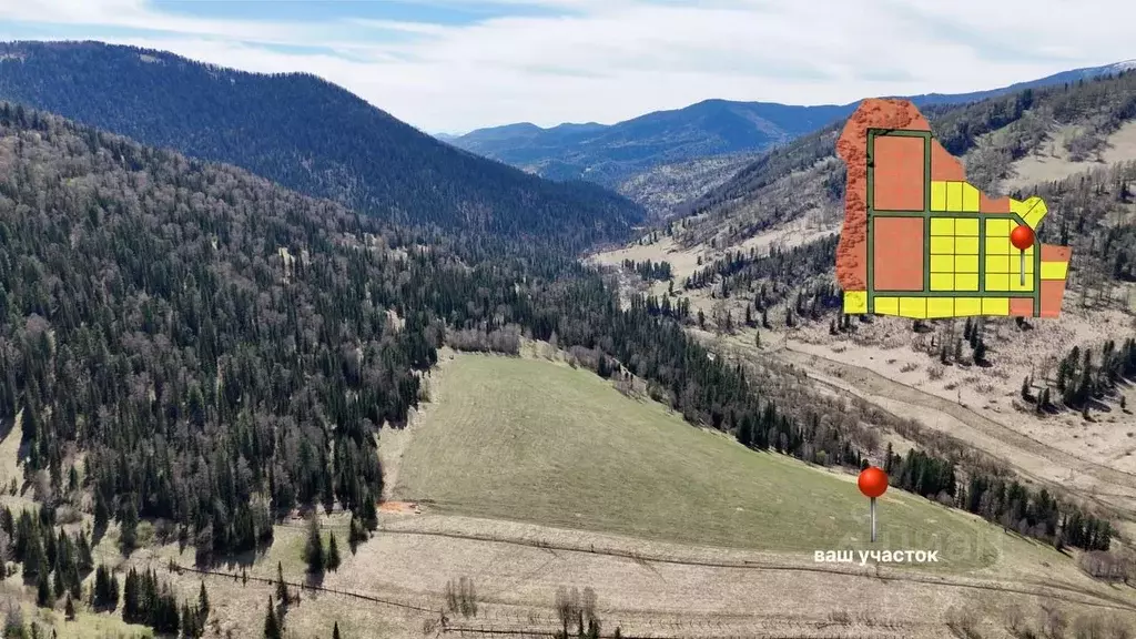 Участок в Алтай, Чемальский район, Элекмонарское с/пос  (12.12 сот.) - Фото 2