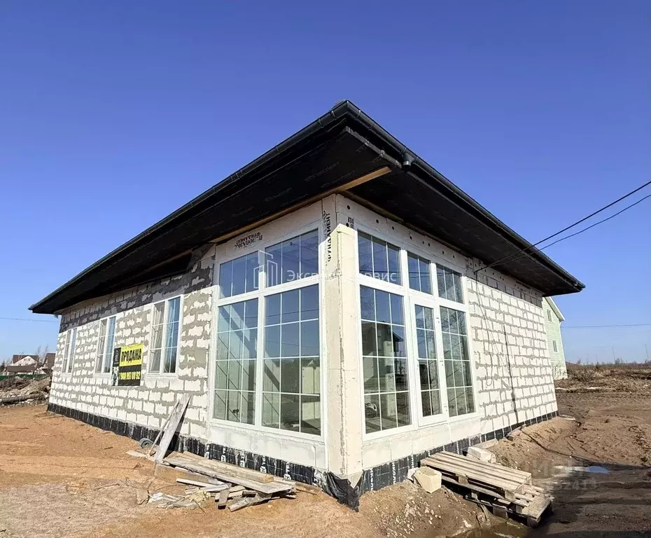 Дом в Ленинградская область, Ломоносовский район, Виллозское городское ... - Фото 1