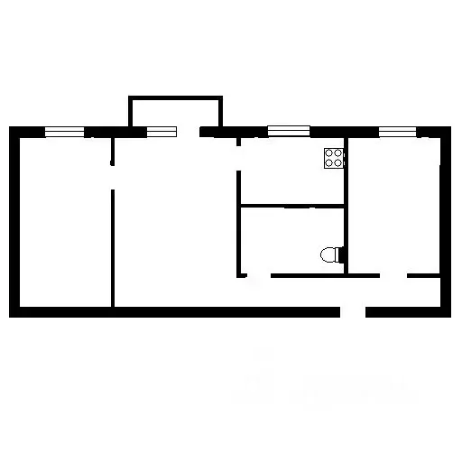 3-к кв. Санкт-Петербург Заневский просп., 43 (57.0 м) - Фото 2