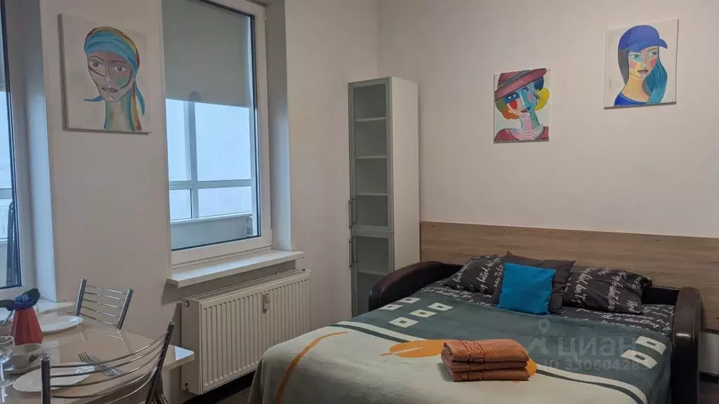 Студия Санкт-Петербург Комендантский просп., 62 (27.0 м) - Фото 2