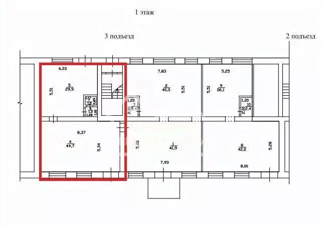 Торговая площадь в Тюменская область, Тюмень ул. Республики, 86 (77 м) - Фото 1