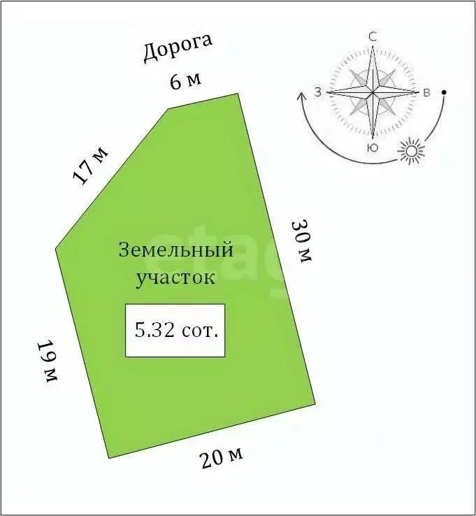 Участок в Крым, Судак муниципальный округ, с. Миндальное ул. ... - Фото 1