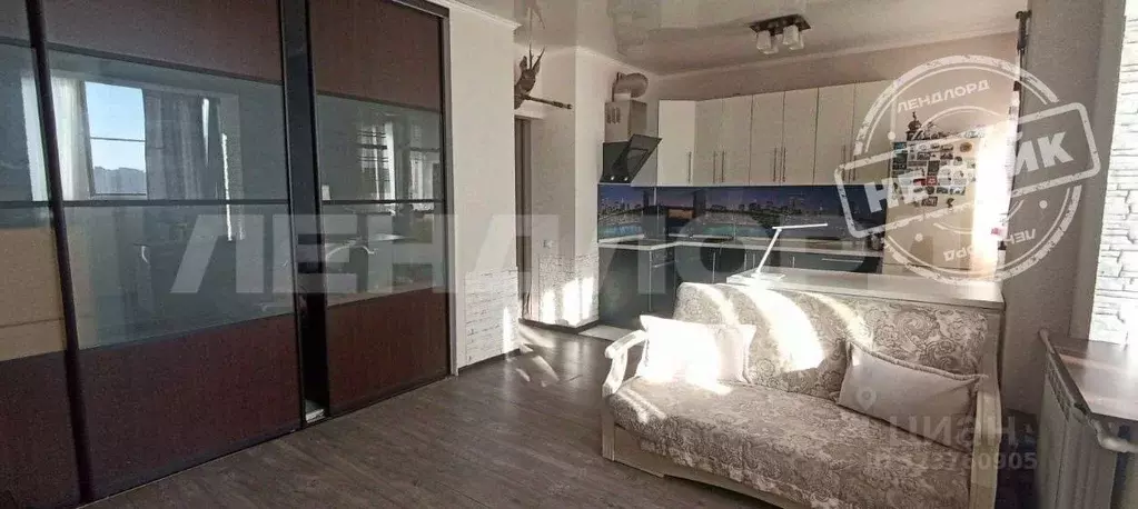 Студия Ростовская область, Ростов-на-Дону Извилистая ул., 13 (35.2 м) - Фото 1