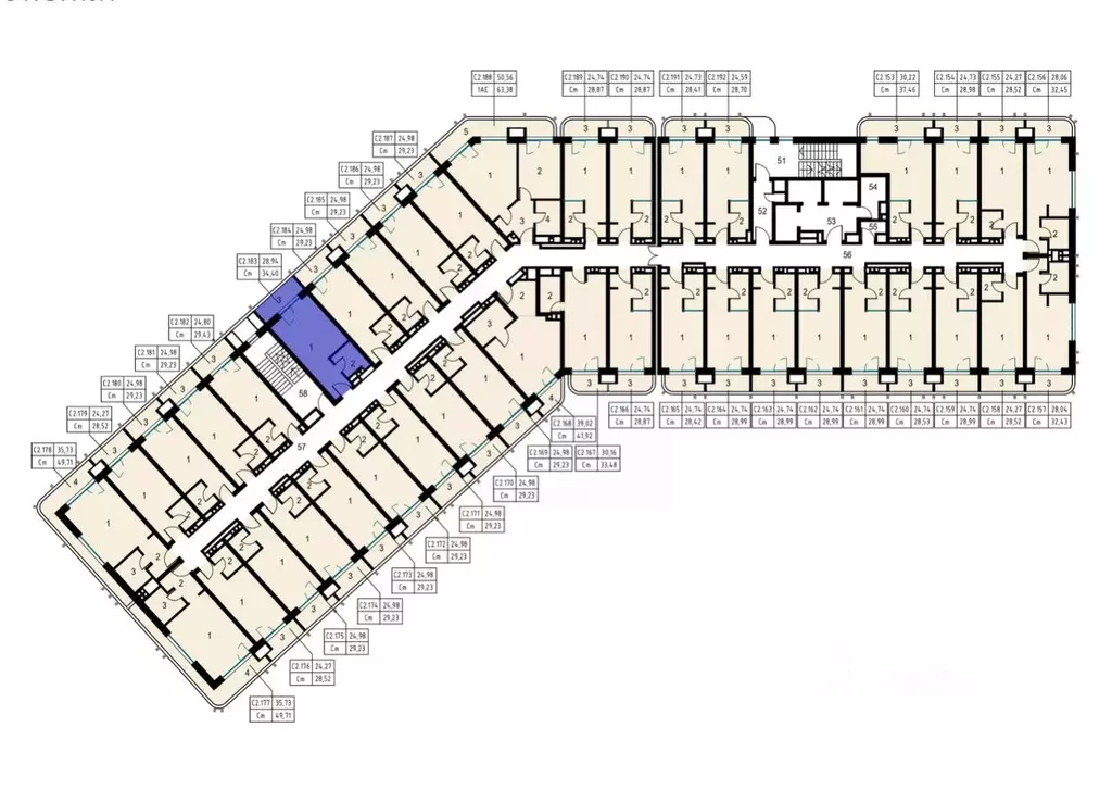 Студия Крым, Саки ул. Морская (34.4 м) - Фото 2