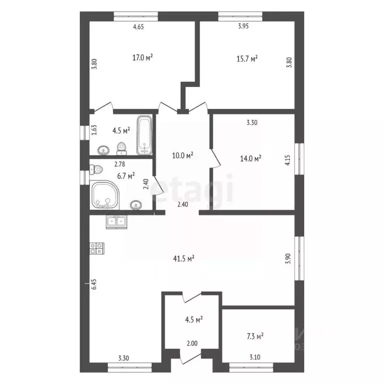 Дом в Ставропольский край, Предгорный муниципальный округ, пос. ... - Фото 2