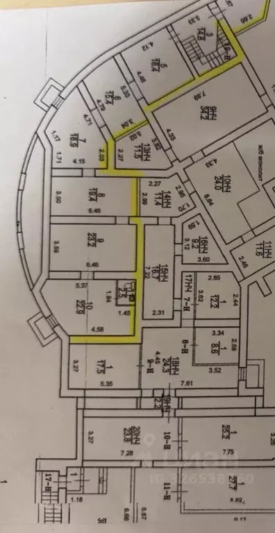 Помещение свободного назначения в Санкт-Петербург просп. Художников, ... - Фото 2