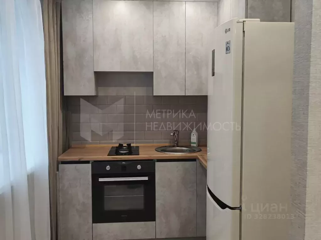 1-к кв. Тюменская область, Тюмень проезд Геологоразведчиков, 13 (31.0 ... - Фото 1