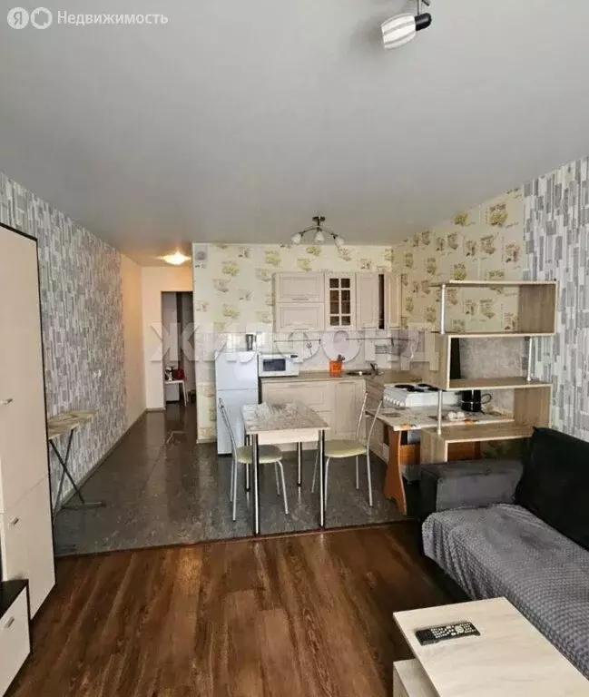 Квартира-студия: Новосибирск, улица Фадеева, 66/9 (30.6 м) - Фото 1