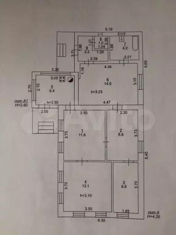 Дом 54 м на участке 3,2 сот. - Фото 0