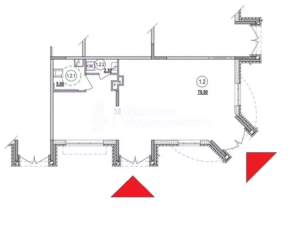 Торговая площадь в Новгородская область, Великий Новгород Речная ул., ... - Фото 2