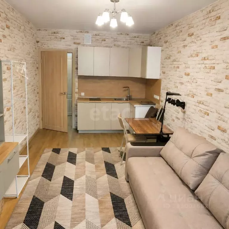 Студия Санкт-Петербург 1-й Предпортовый проезд, 15 (24.3 м) - Фото 1