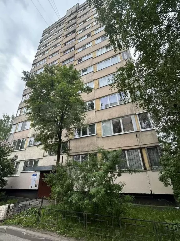 1-к. квартира, 33 м, 4/12 эт. - Фото 0