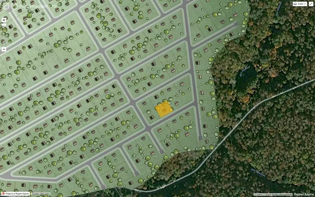 Участок в село Старая Ситня, КП Ваниль (7.25 м) - Фото 1
