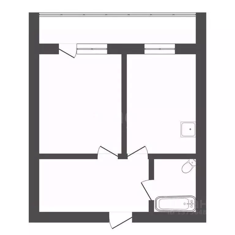 1-к кв. Амурская область, Благовещенск ул. Василенко, 16/1 (38.1 м) - Фото 1
