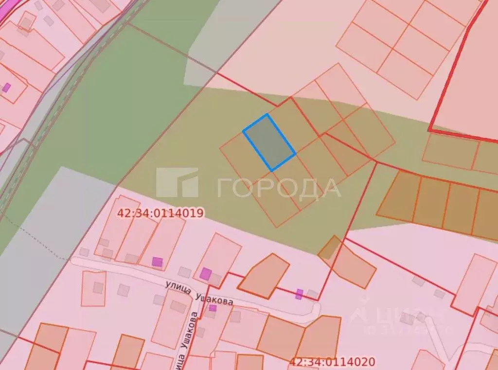 Участок в Кемеровская область, Таштагол ул. Ушакова (15.0 сот.) - Фото 1
