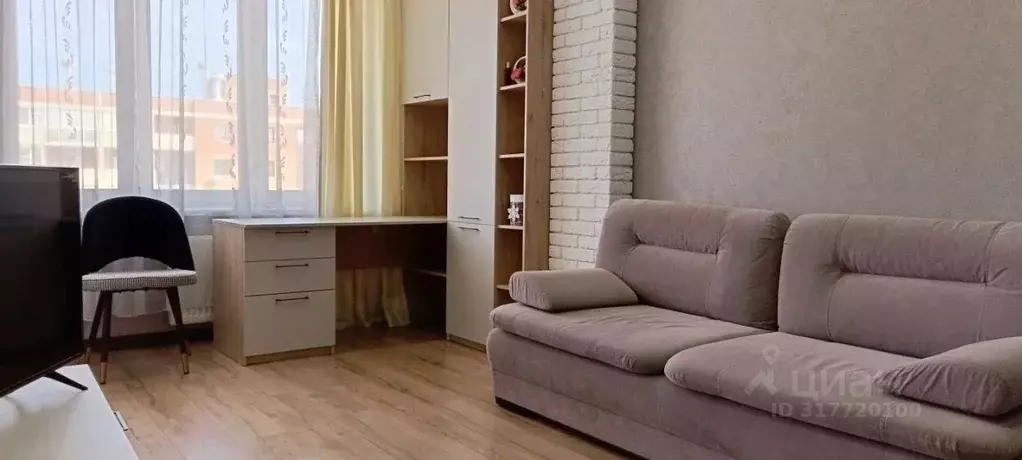 1-к кв. Псковская область, Псковский район, Завеличенская волость, д. ... - Фото 1