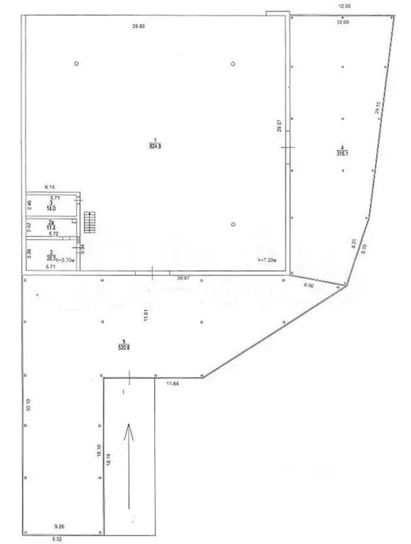 Склад в Москва ул. Подольских Курсантов, 34 (1000 м) - Фото 1