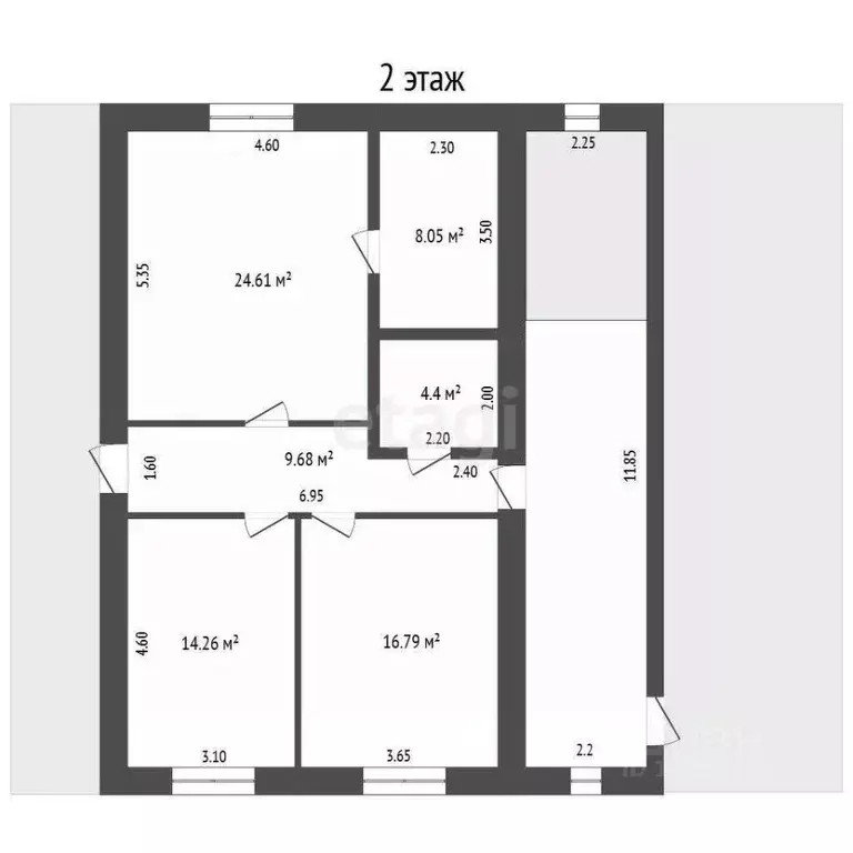 Дом в Нижегородская область, Кулебаки Садовая ул., 10А (271 м) - Фото 1