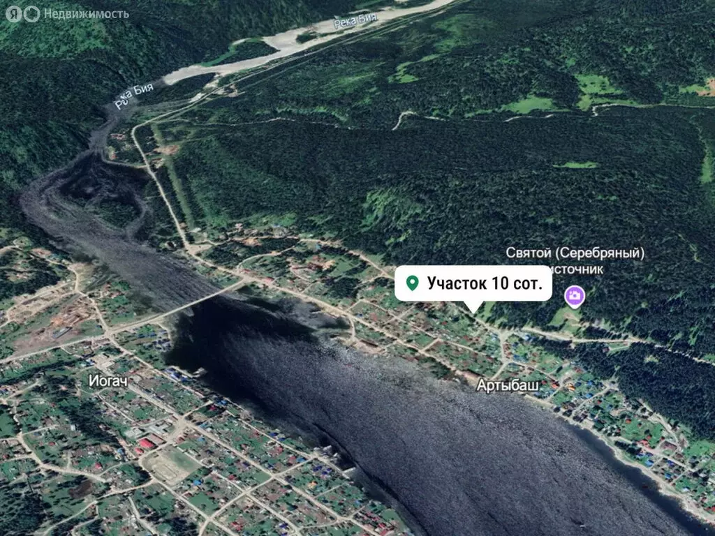 Участок в Турочакский район, Бийкинское сельское поселение (10 м) - Фото 2