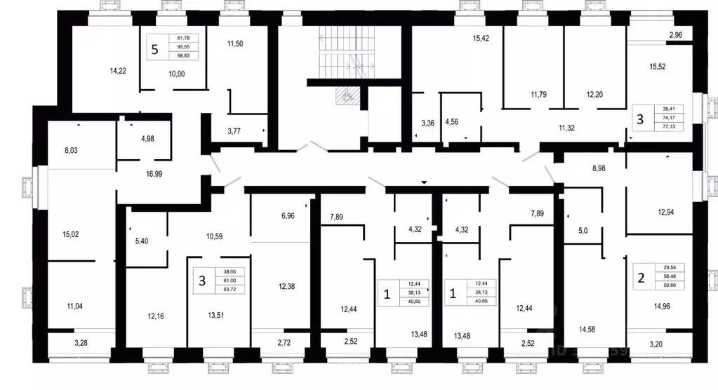 3-к кв. Волгоградская область, Волгоград ул. Землячки, 60 (63.72 м) - Фото 2