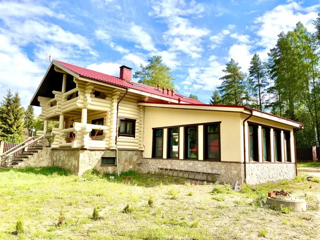 Дом в Ленинградская область, Выборгский район, Полянское с/пос, пос. ... - Фото 1