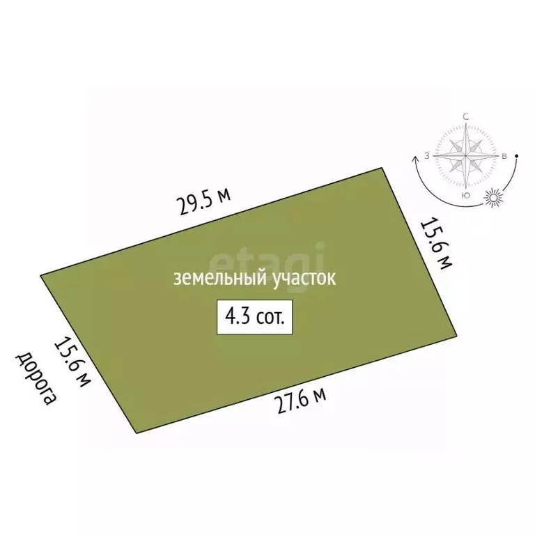 Участок в Мордовия, Саранск Охотник СНТ,  (8.6 сот.) - Фото 2