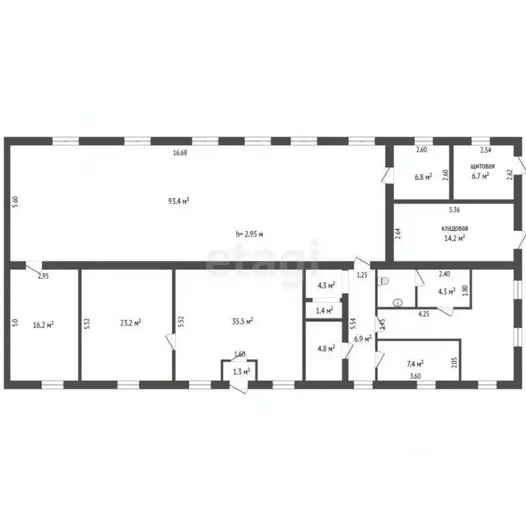Склад в Ростовская область, Ростов-на-Дону ул. Вавилова, 57/104 (226 ... - Фото 1