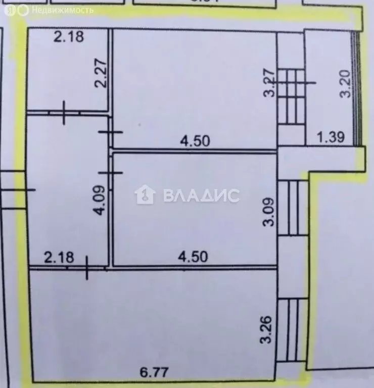 2-комнатная квартира: Засечное, Изумрудная улица, 8 (69 м) - Фото 0