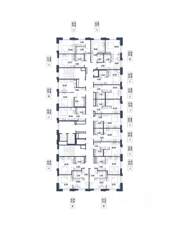 Студия Санкт-Петербург Московское ш., 13Ж (20.3 м) - Фото 1