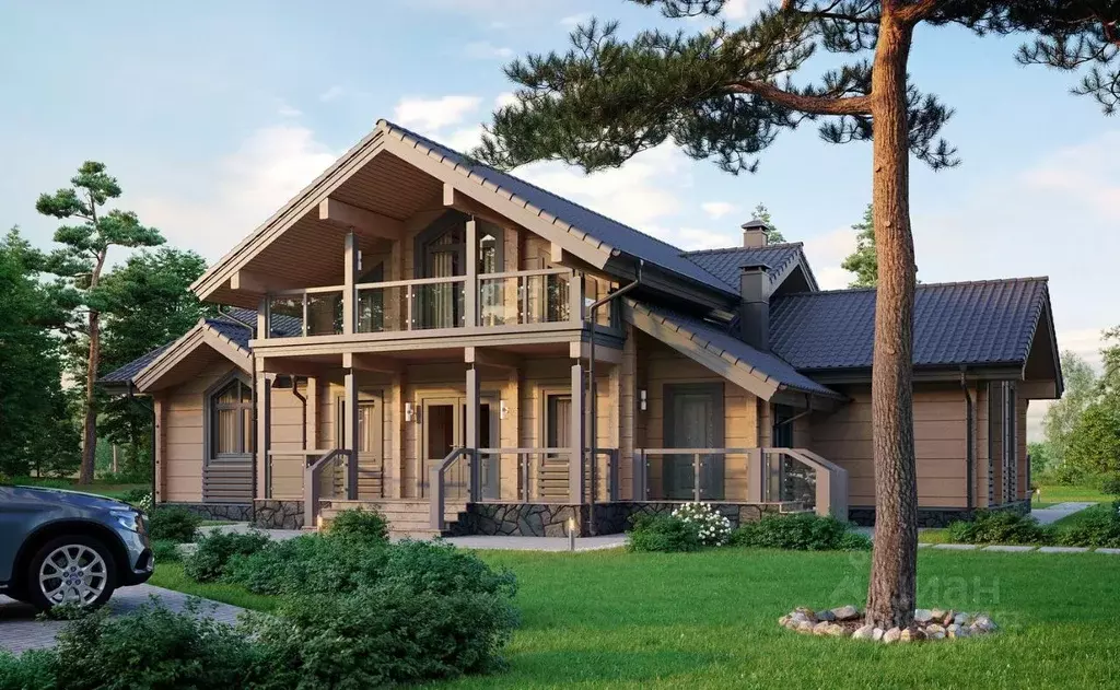 Коттедж в Ленинградская область, Всеволожский район, Куйвозовское ... - Фото 2