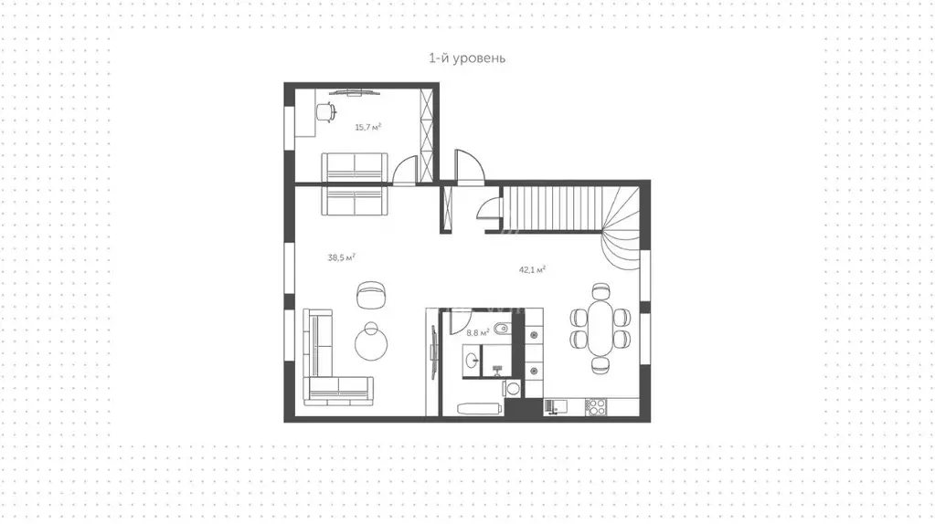 5-к кв. Москва ул. Маршала Новикова, 12К1 (209.0 м) - Фото 1