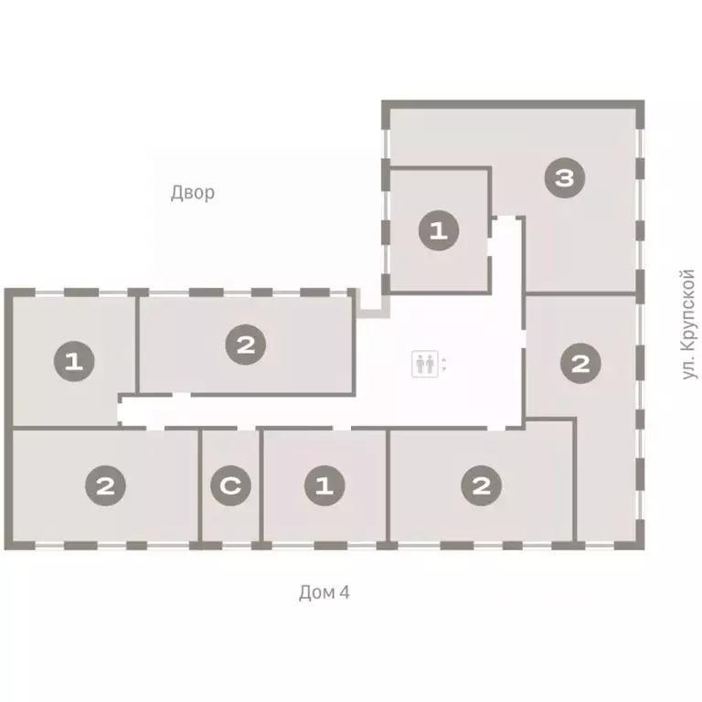 3-к кв. Омская область, Омск  (86.19 м) - Фото 2